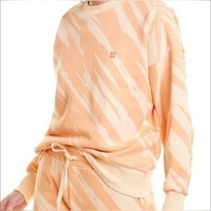 SWEATY BETTY Nectarine Printed Crewneck Sweatshirt